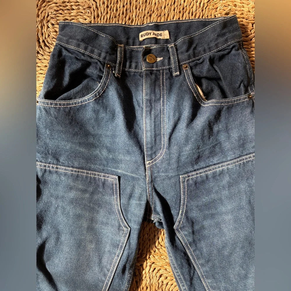 Rudy Jude adult utility jeans custom inseam classic indigo - Picture 5 of 7